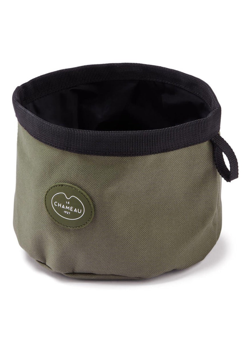 Le Chameau Portable Dog Bowl - Vert Chameau