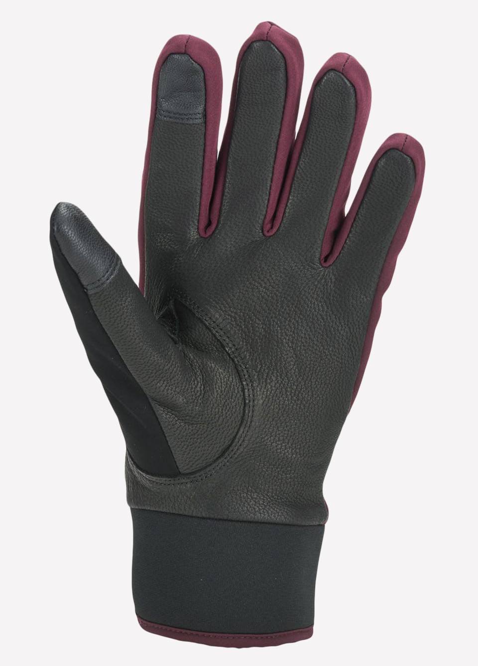 Sealskinz Women's Waterproof All Weather Insulated Gloves - Red/Black