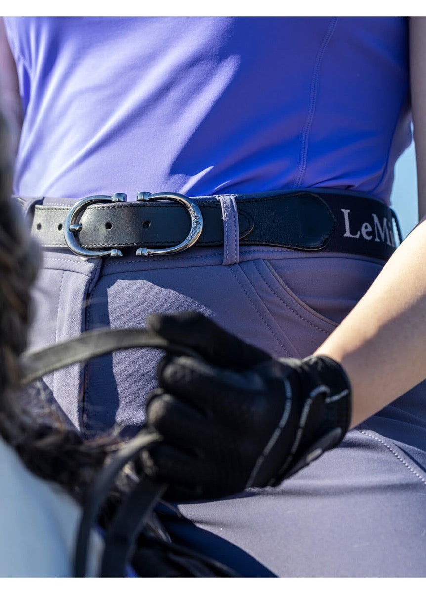 LeMieux Elasticated Belt - Navy