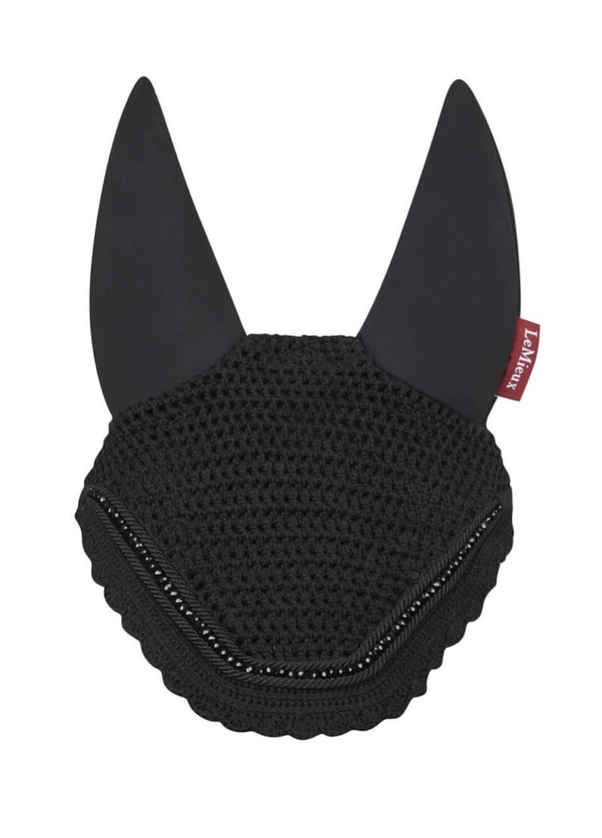 LeMieux Diamante Acoustic Fly Hood - Black
