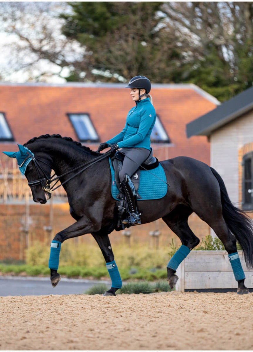 LeMieux Suede Dressage Square - Marine