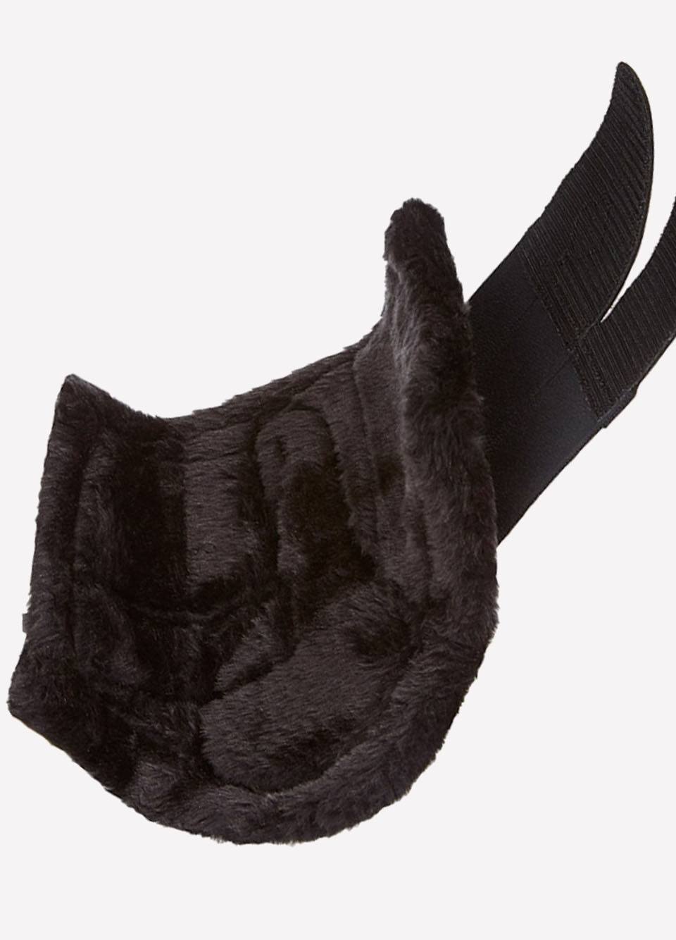 LeMieux Fleece Lined Brushing Boots - Black