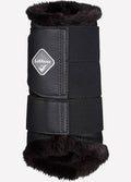 LeMieux Fleece Lined Brushing Boots - Black