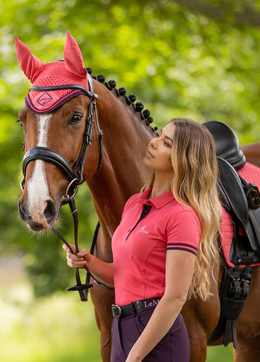 LeMieux Classic Fly Hood - Papaya
