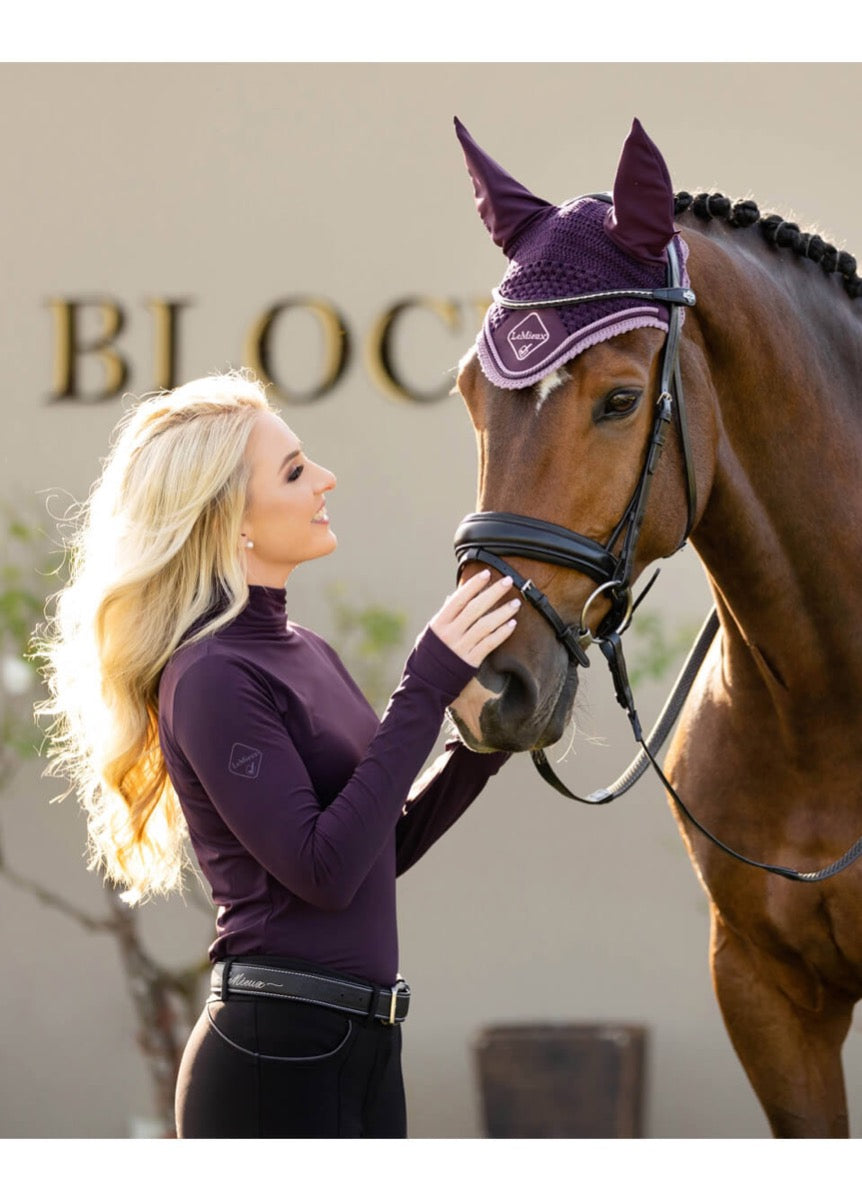 LeMieux Classic Fly Hood - Fig
