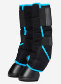 LeMieux Freeze Flow Ice Boots - Black/Blue