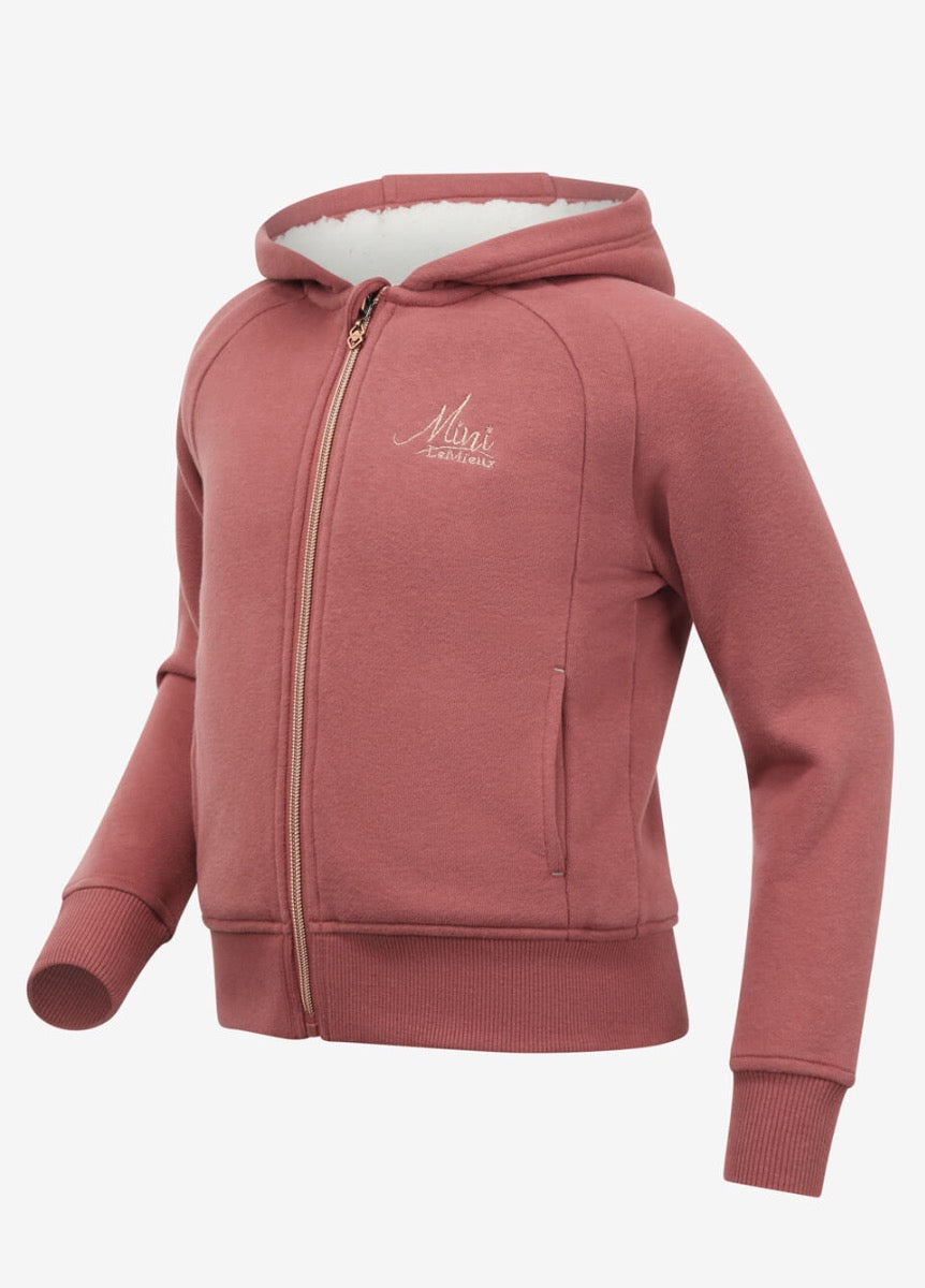 LeMieux Mini Sherpa Lined Lily Hoodie - Orchid