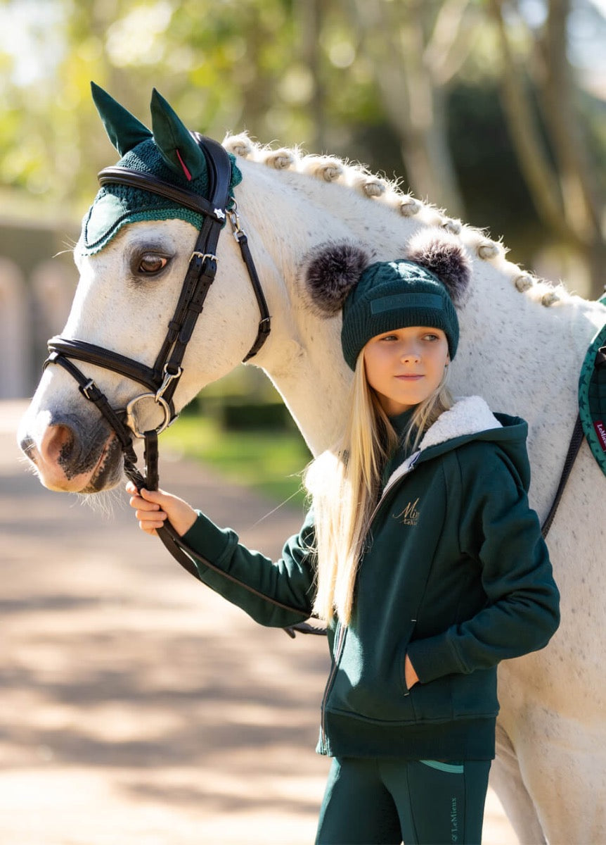 LeMieux Mini Sherpa Lined Lily Hoodie - Spruce