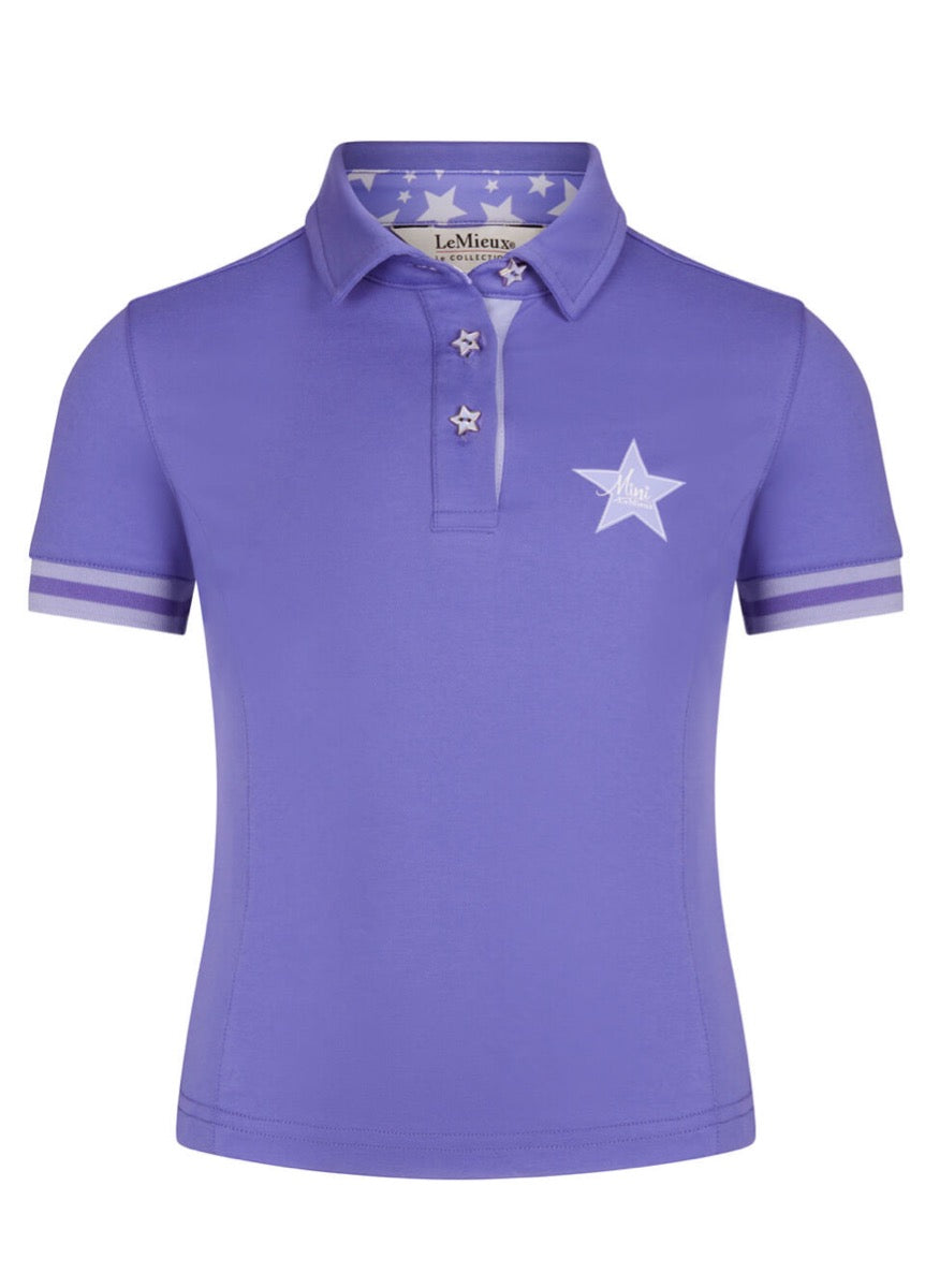 LeMieux Mini Polo Shirt - Bluebell
