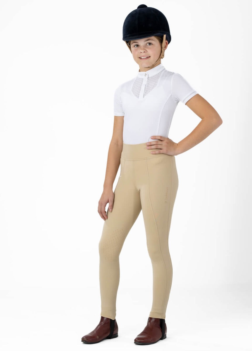 LeMieux Young Rider Pull On Breech - Beige