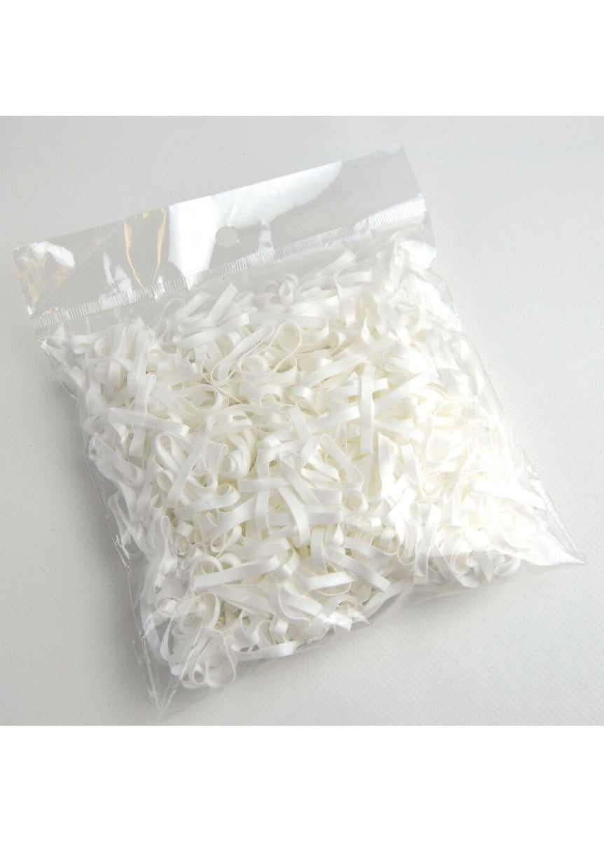 Lincoln Silicone Plaiting Bands - Clear