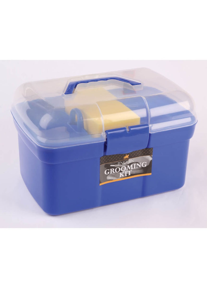 Lincoln Grooming Kit - Blue
