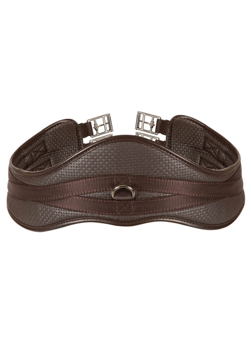 Shires ARMA Anti-Chafe Anatomical Girth-Elastic - Brown