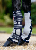 LeMieux Arika Mesh Fly Boots - Navy/Grey