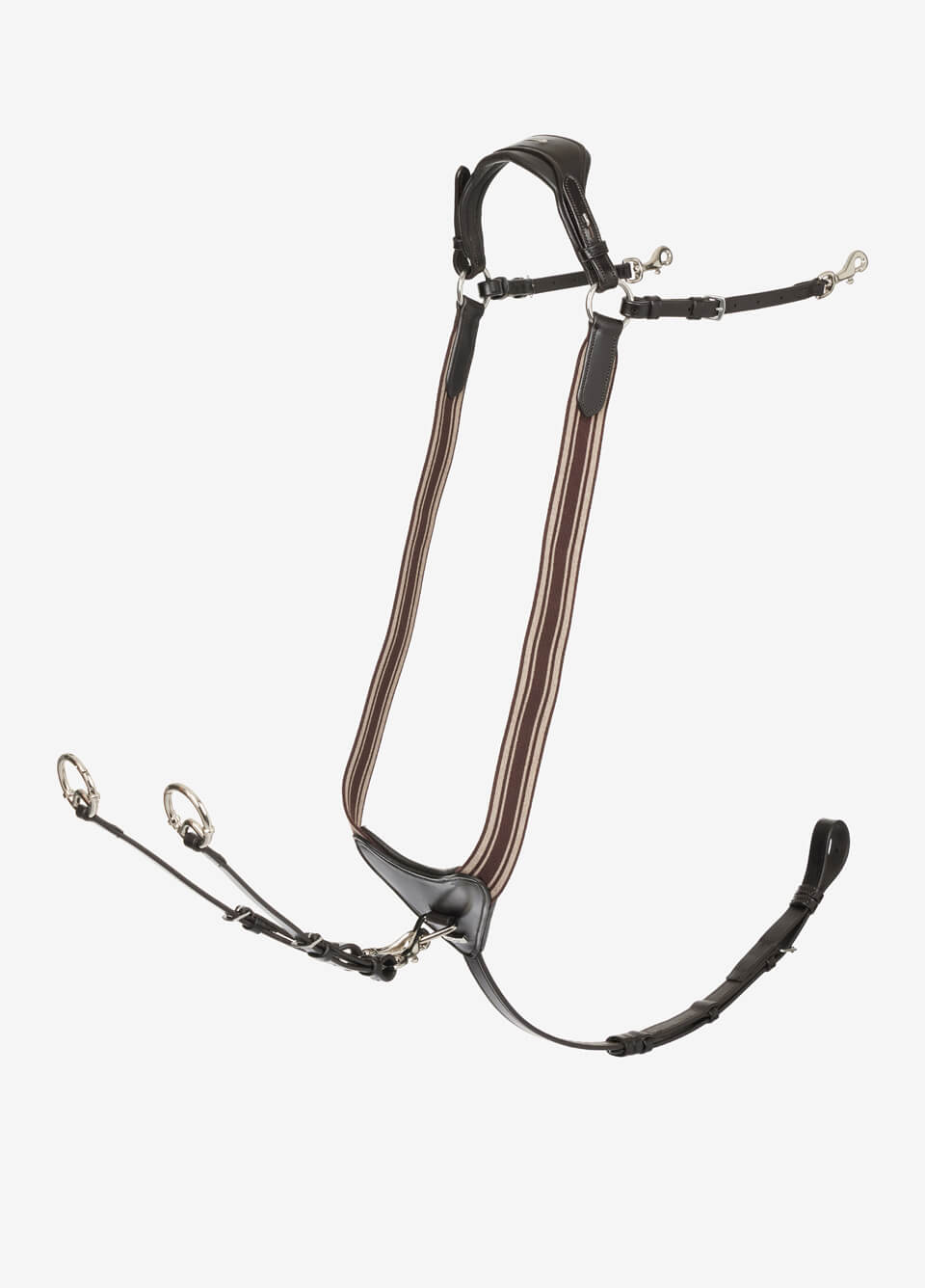 LeMieux Arika Elasticated Breastplate - Brown