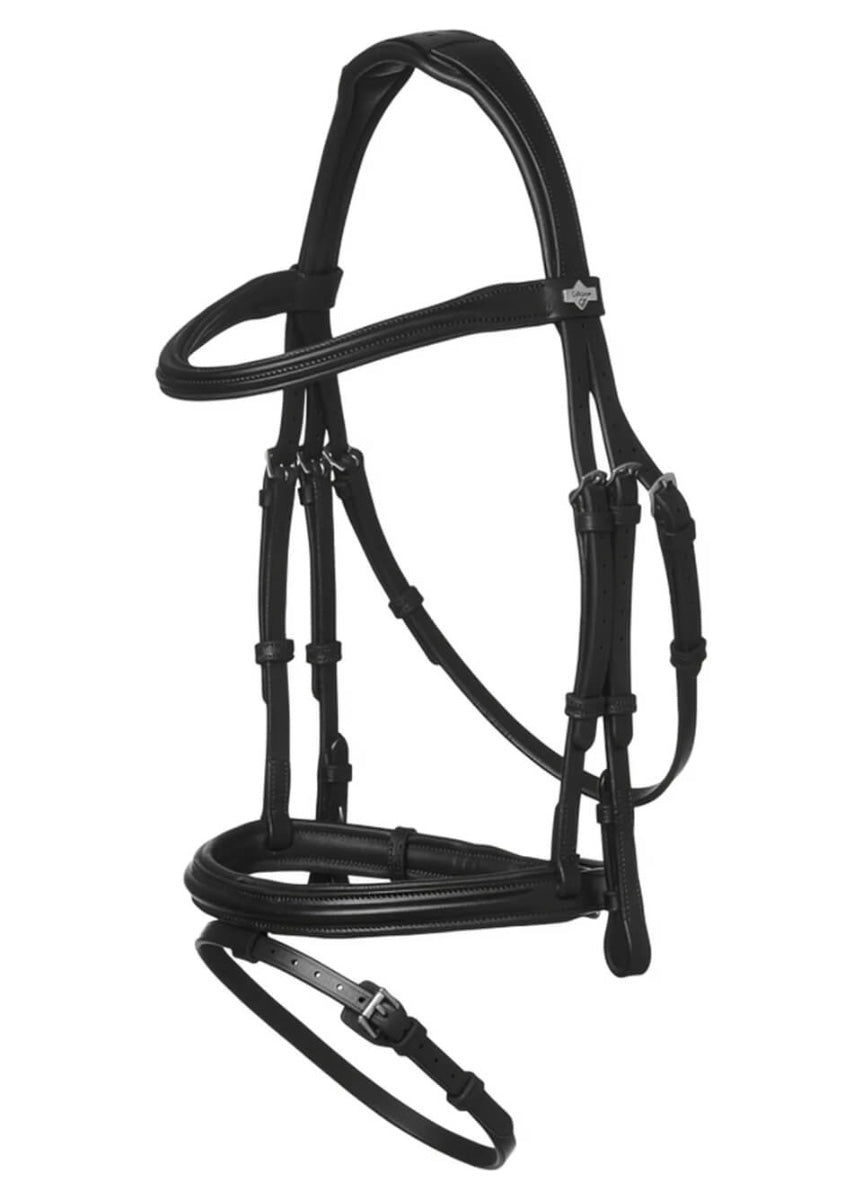 LeMieux Arika Flash Bridle - Black/Silver