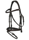 LeMieux Arika Flash Bridle - Brown/Silver