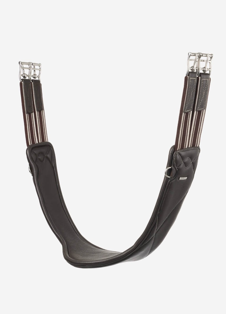 LeMieux Arika Contoured Long Girth - Brown