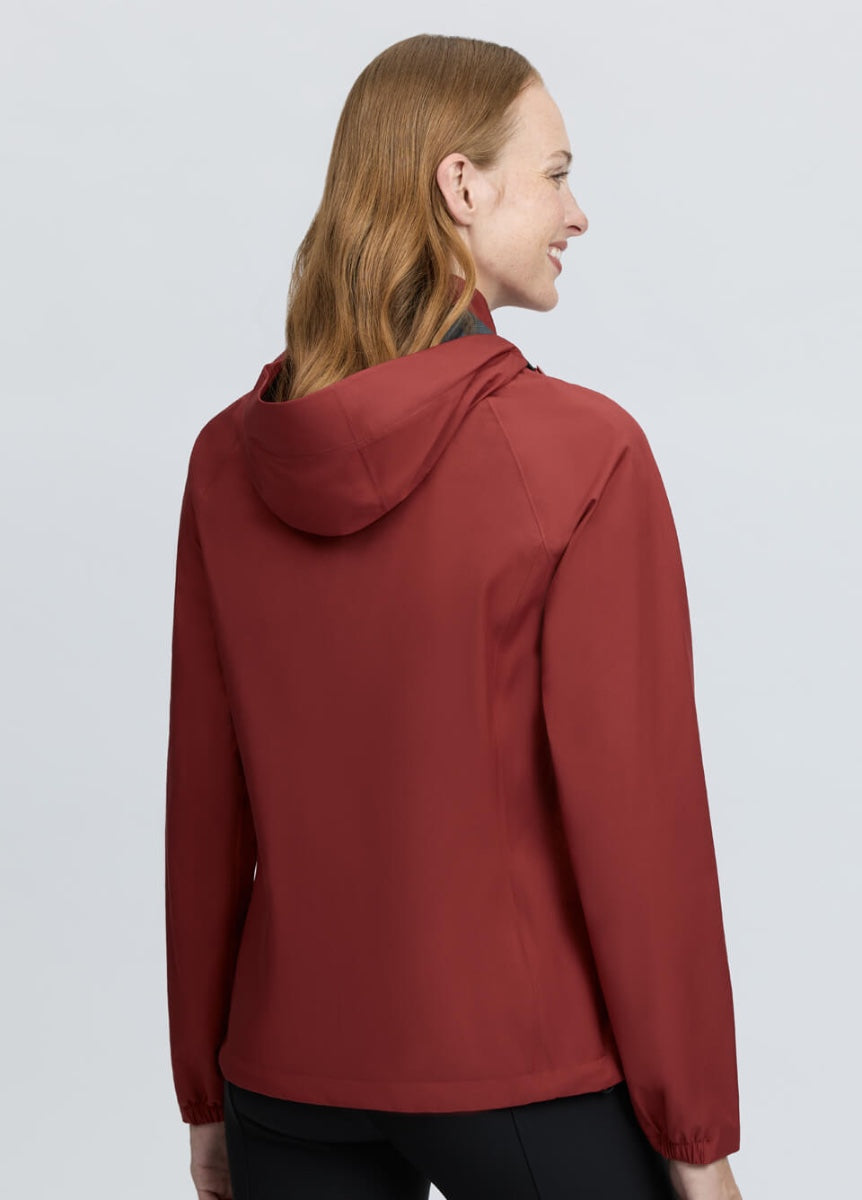 LeMieux Athena Waterproof Lightweight Jacket - Russet