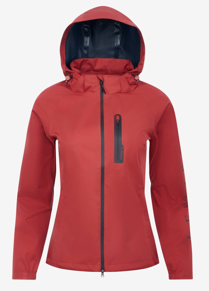 LeMieux Athena Waterproof Lightweight Jacket - Russet