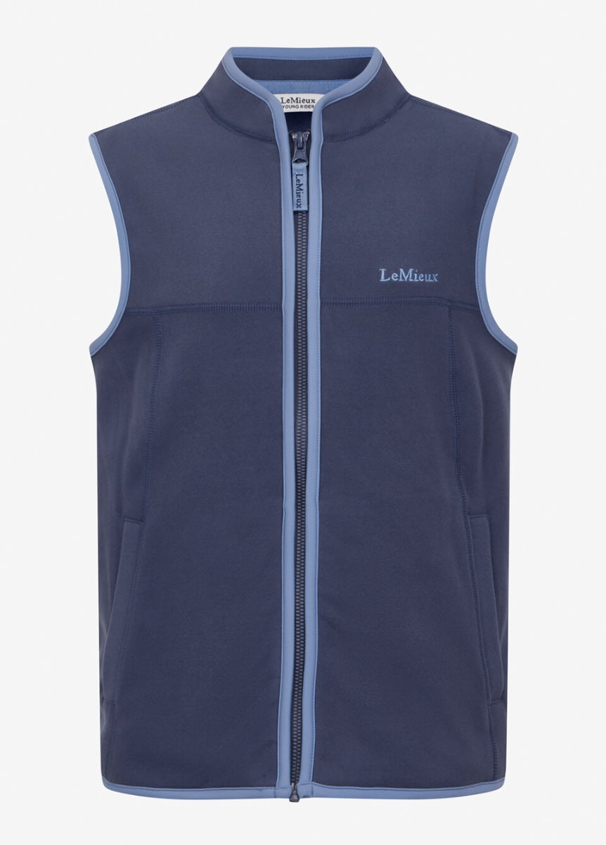 LeMieux Junior Bobbi Fleece Gilet - Shadow