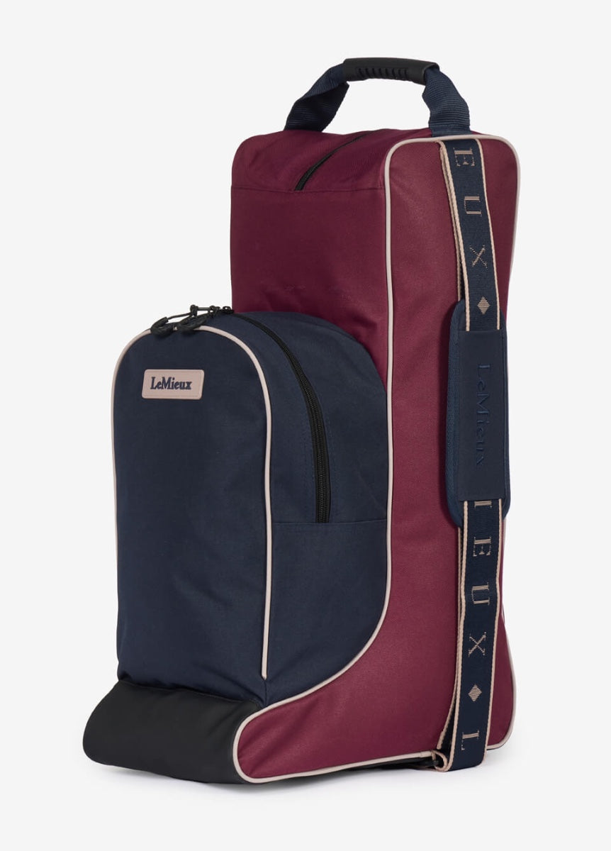 LeMieux Boot & Hat Bag - Blackberry