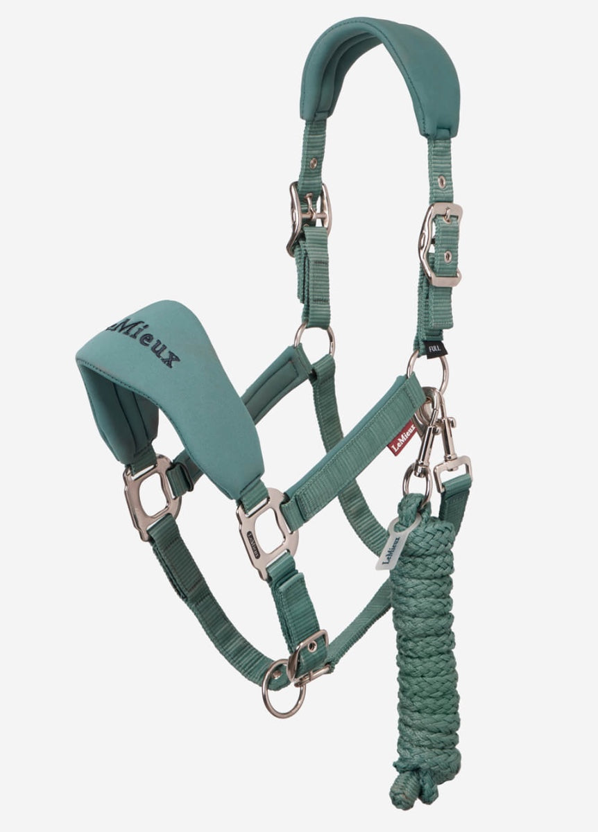 LeMieux Breakaway Vogue Headcollar & Leadrope - Aloe
