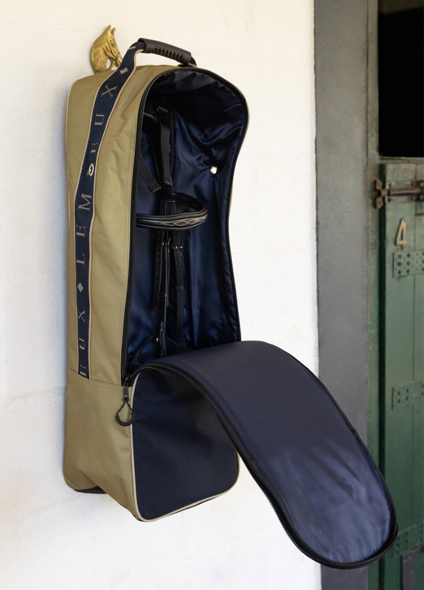 LeMieux Anatomical Bridle Bag - Gooseberry