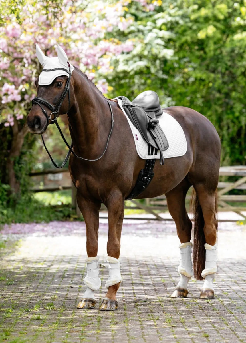 LeMieux Brilliance Dressage Square - White
