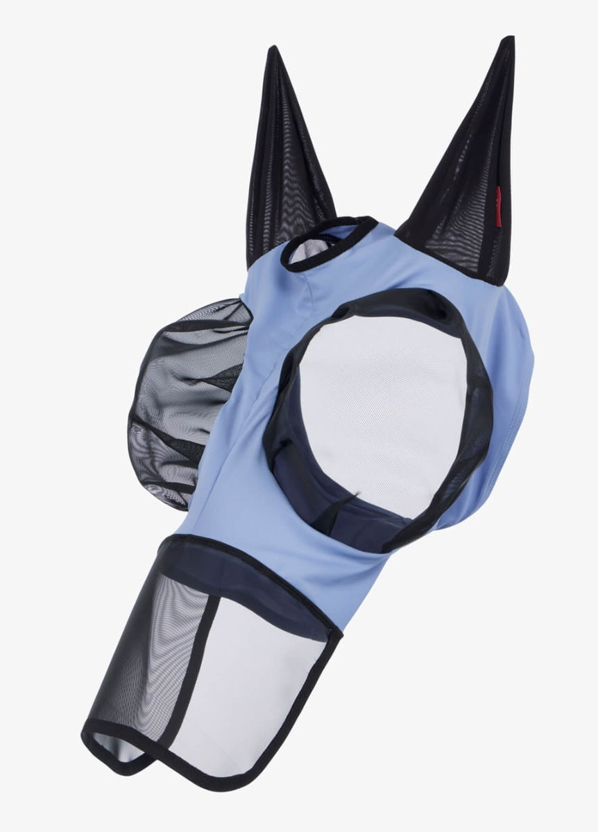 LeMieux Bug Relief Full Fly Mask - Powder Blue
