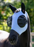 LeMieux Bug Relief Half Fly Mask - Powder Blue