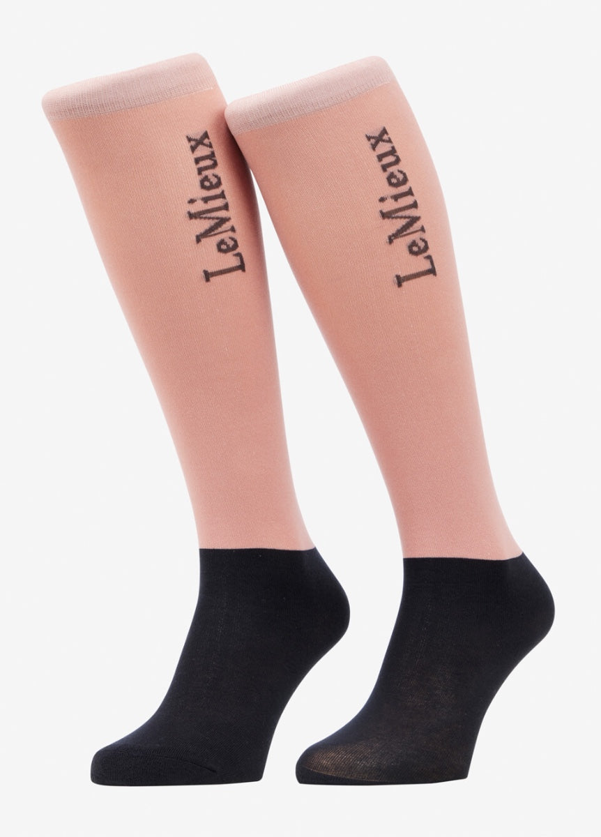 LeMieux Competition Socks 2 Pack - Wild Rose