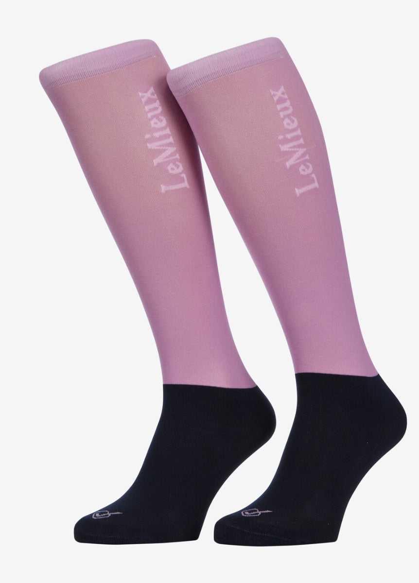 LeMieux Competition Socks 2 Pack - Mallow
