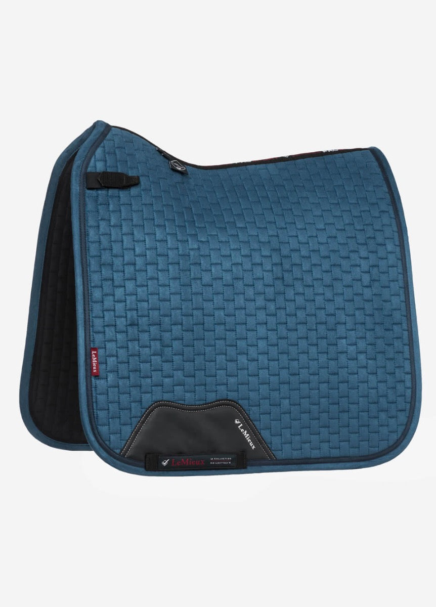 LeMieux Suede Dressage Square - Atlantic