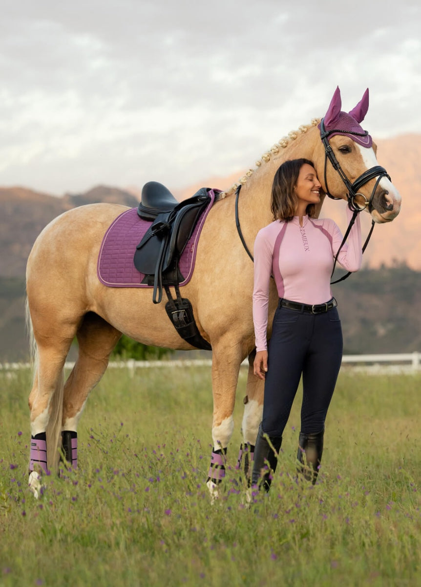 LeMieux Suede Dressage Square - Mallow
