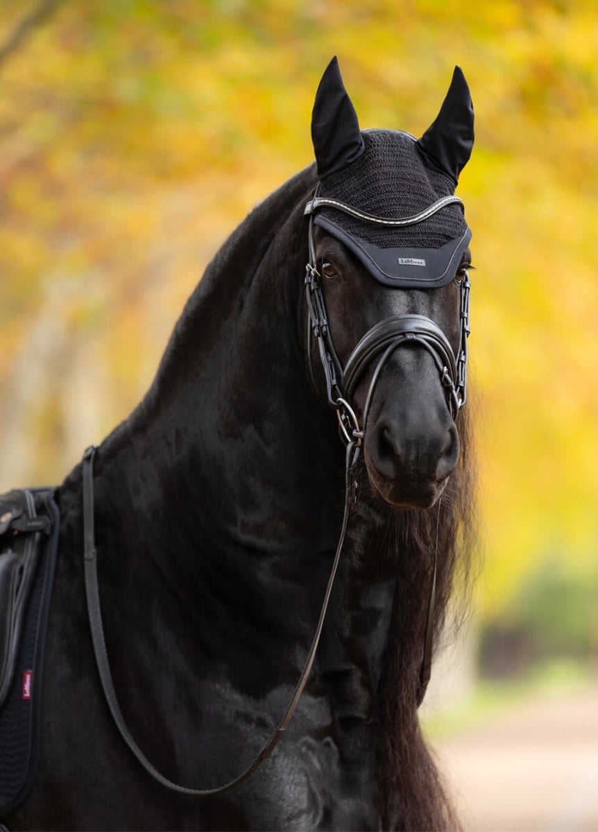 LeMieux Essence Acoustic Fly Hood - Black