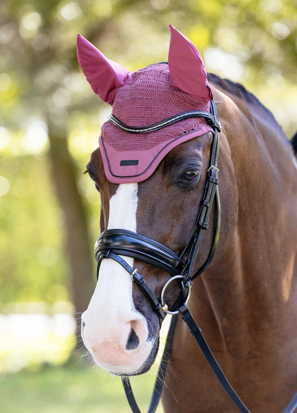 LeMieux Essence Acoustic Fly Hood - Rosewood