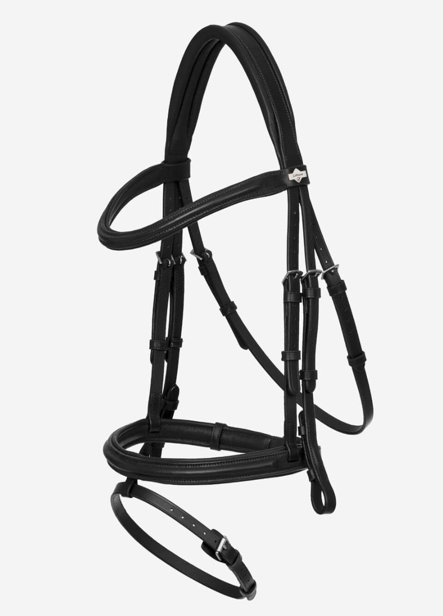 LeMieux Arika Flash Bridle - Black/Silver