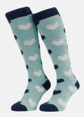 LeMieux Heart Fluffies Socks - Aloe