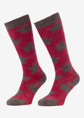 LeMieux Sasha Star Fluffies Socks - Ember