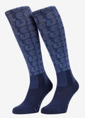 LeMieux Footsie Socks Bubble Font - Shadow
