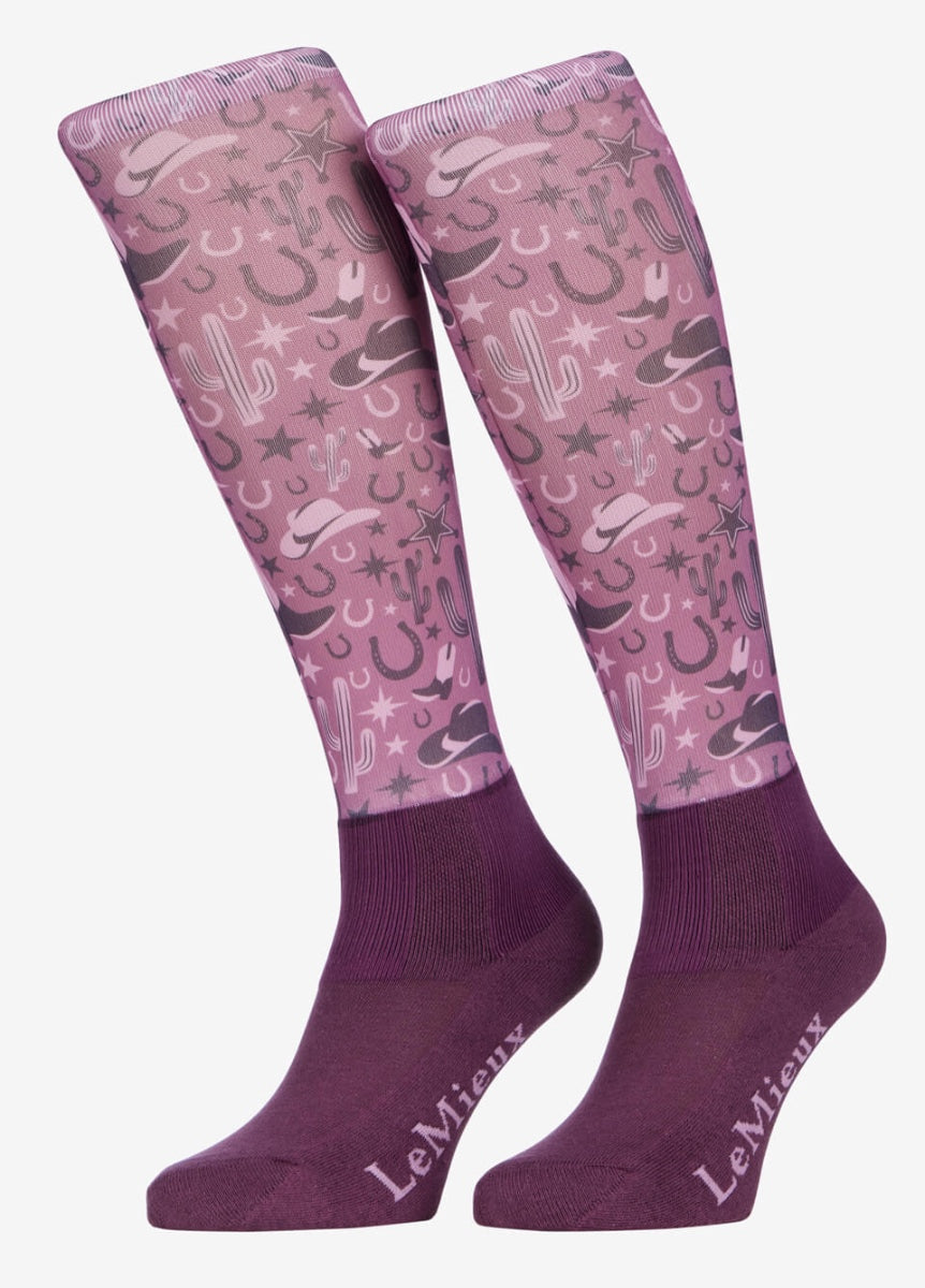 LeMieux Footsie Socks - Western