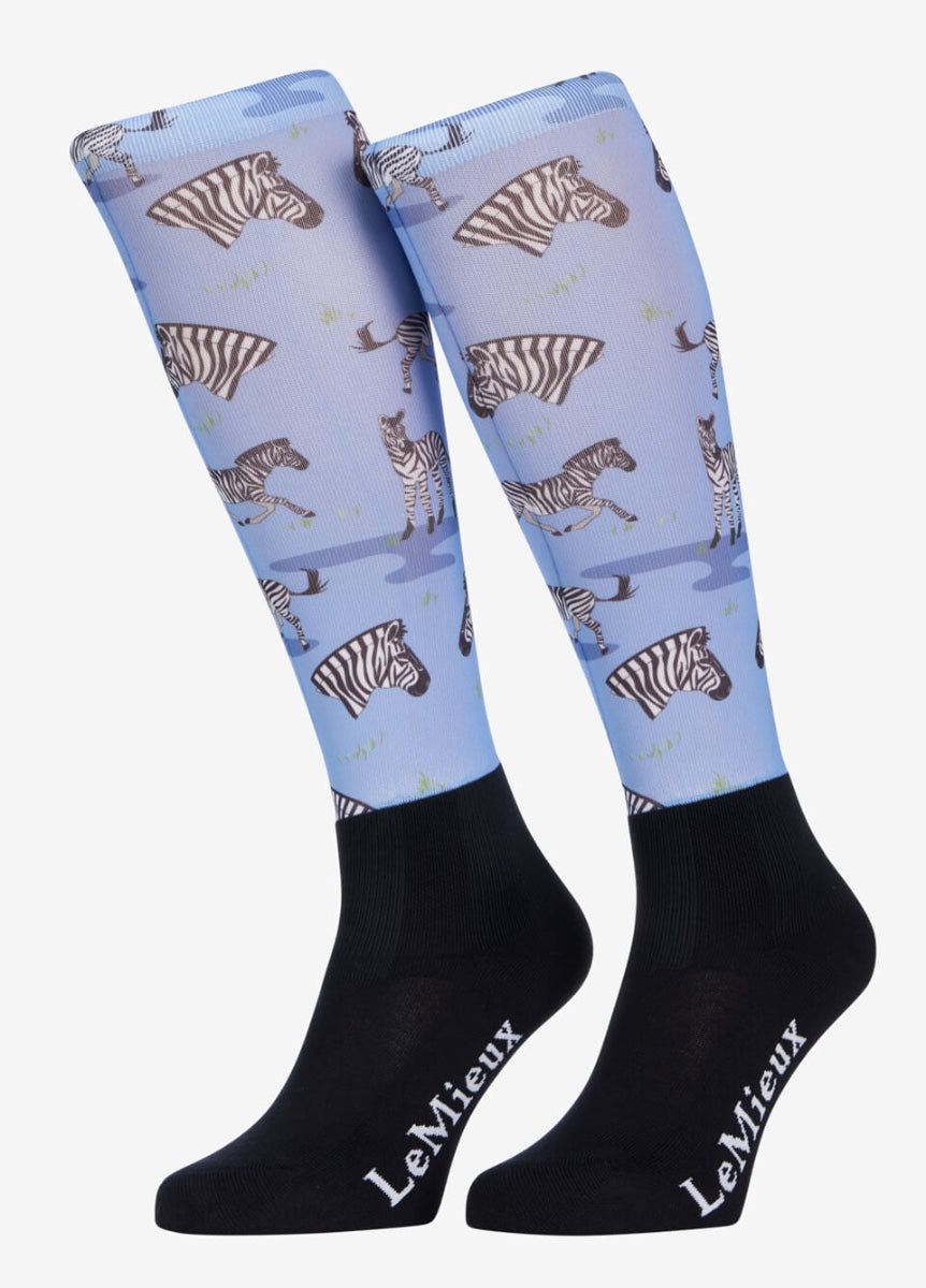 LeMieux Footsie Socks - Zebra