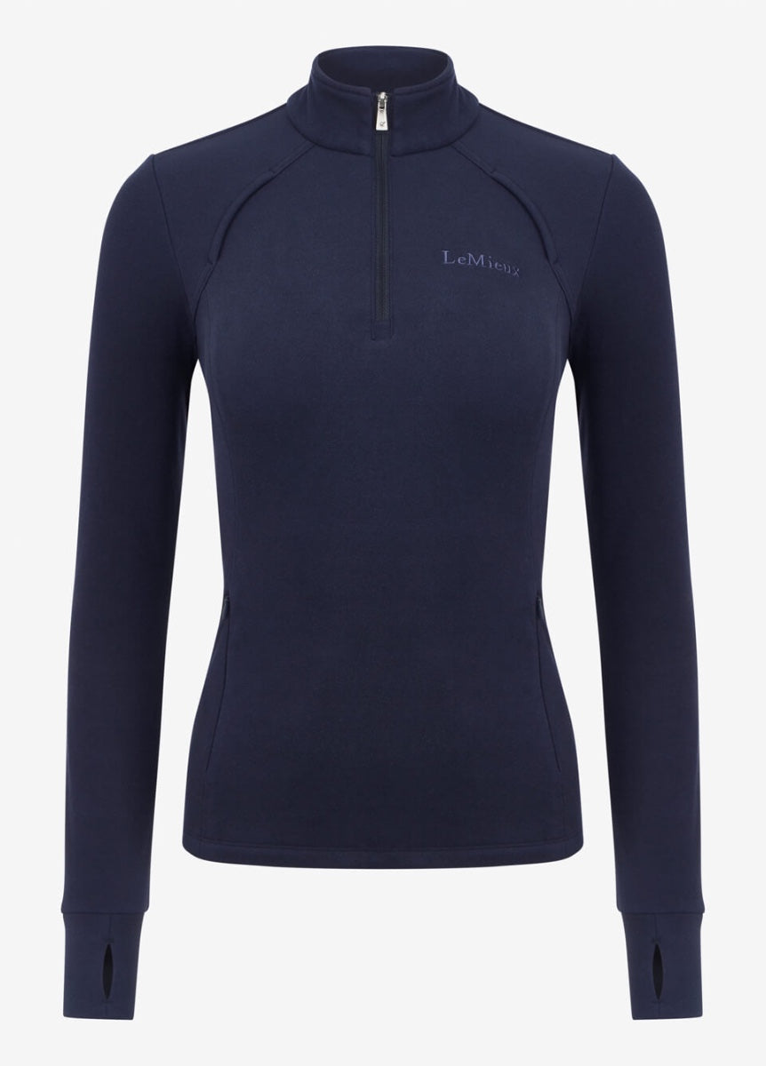 LeMieux Frances Quarter Zip Fleece - Navy