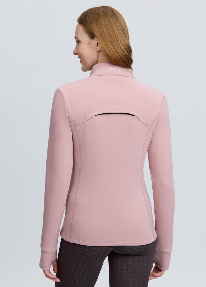 LeMieux Frances Quarter Zip Fleece - Wild Rose