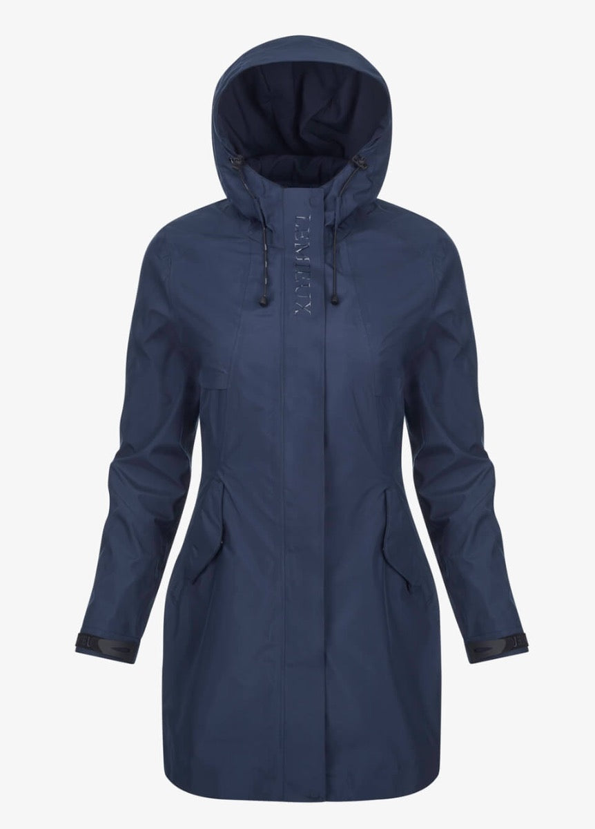 LeMieux Grace Long Rain Jacket - Navy