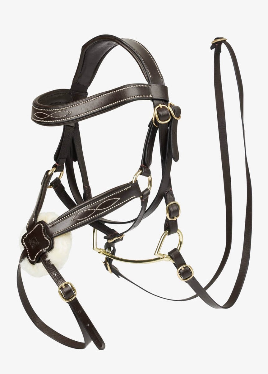 LeMieux Hobby Horse Grackle Bridle - Brown