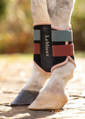 LeMieux Air-Tek Grafter Brushing Boots - Aloe/Spiced Earth
