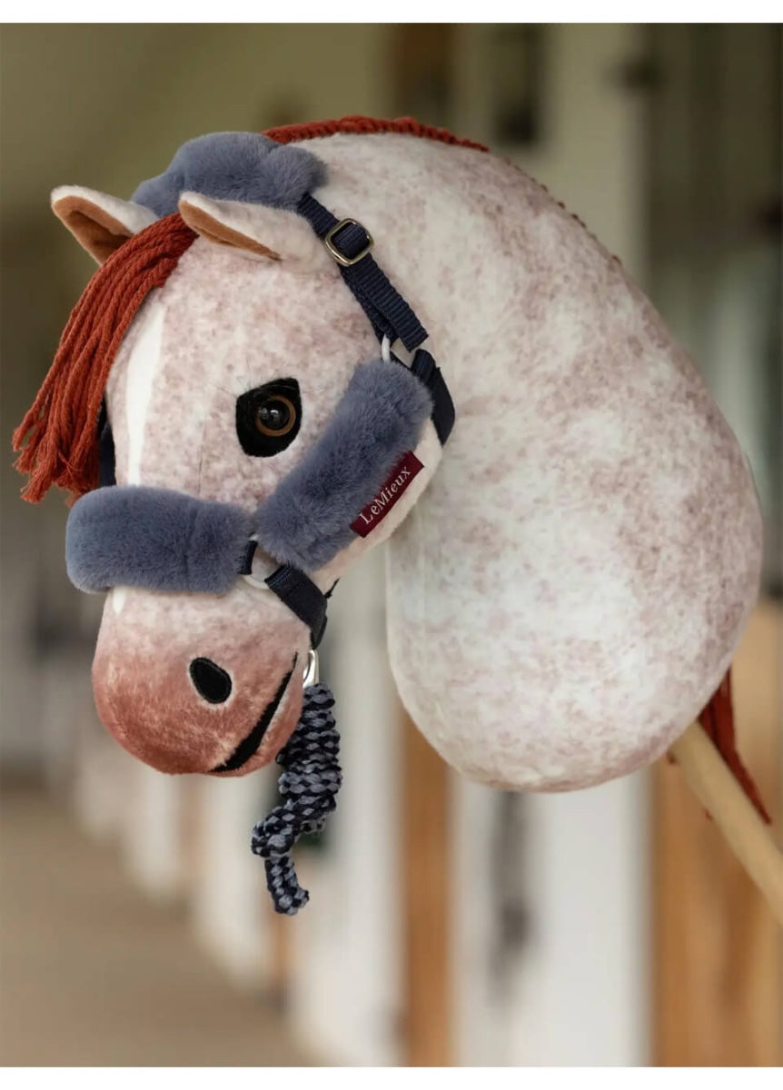 LeMieux Hobby Horse Comfort Headcollar & Leadrope - Navy