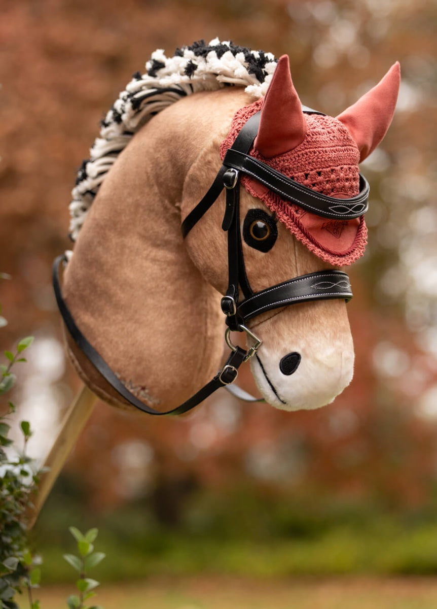 LeMieux Hobby Horse Fly Hood - Spiced Earth
